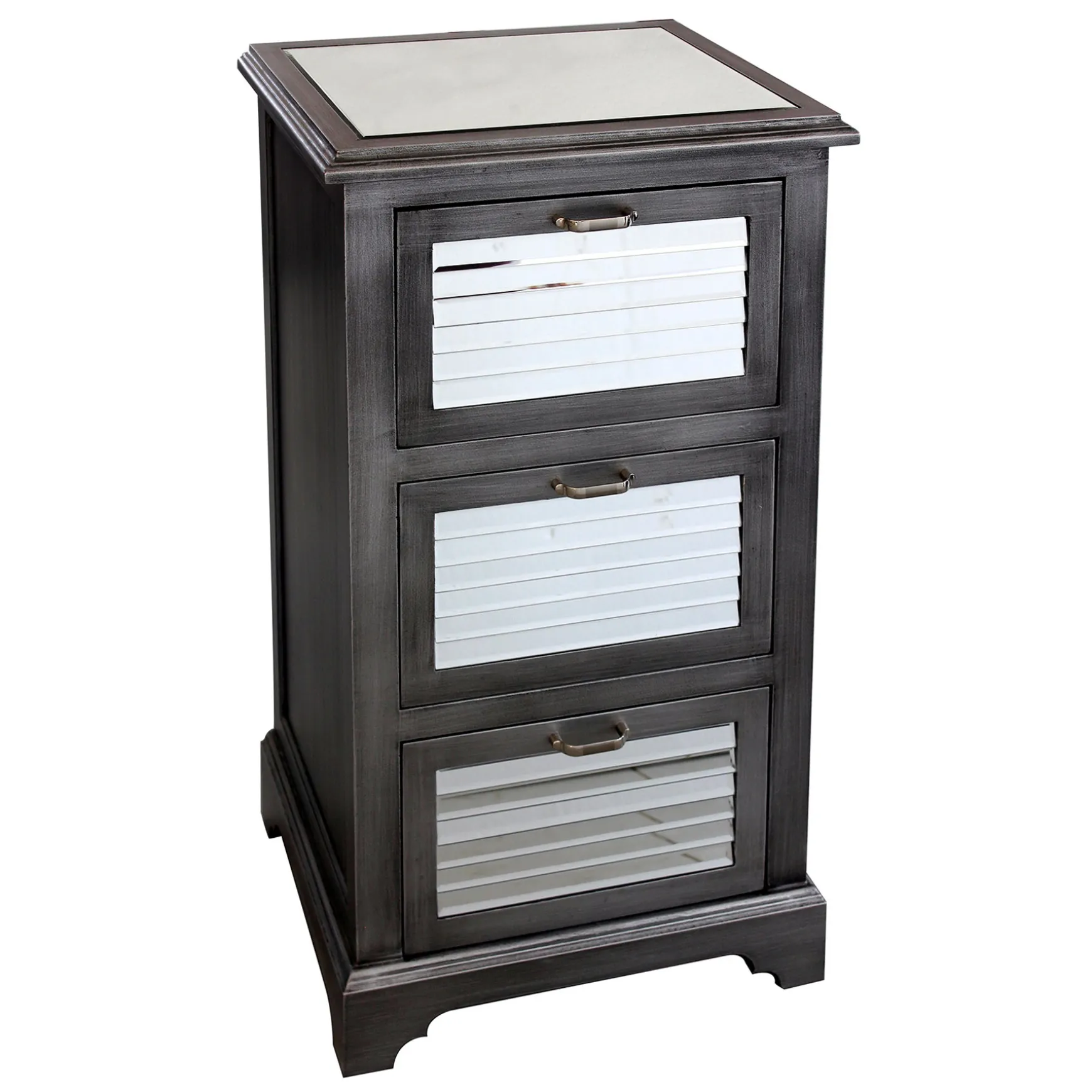 3 Drawer Shutter Mirror Cabinet Discount Online