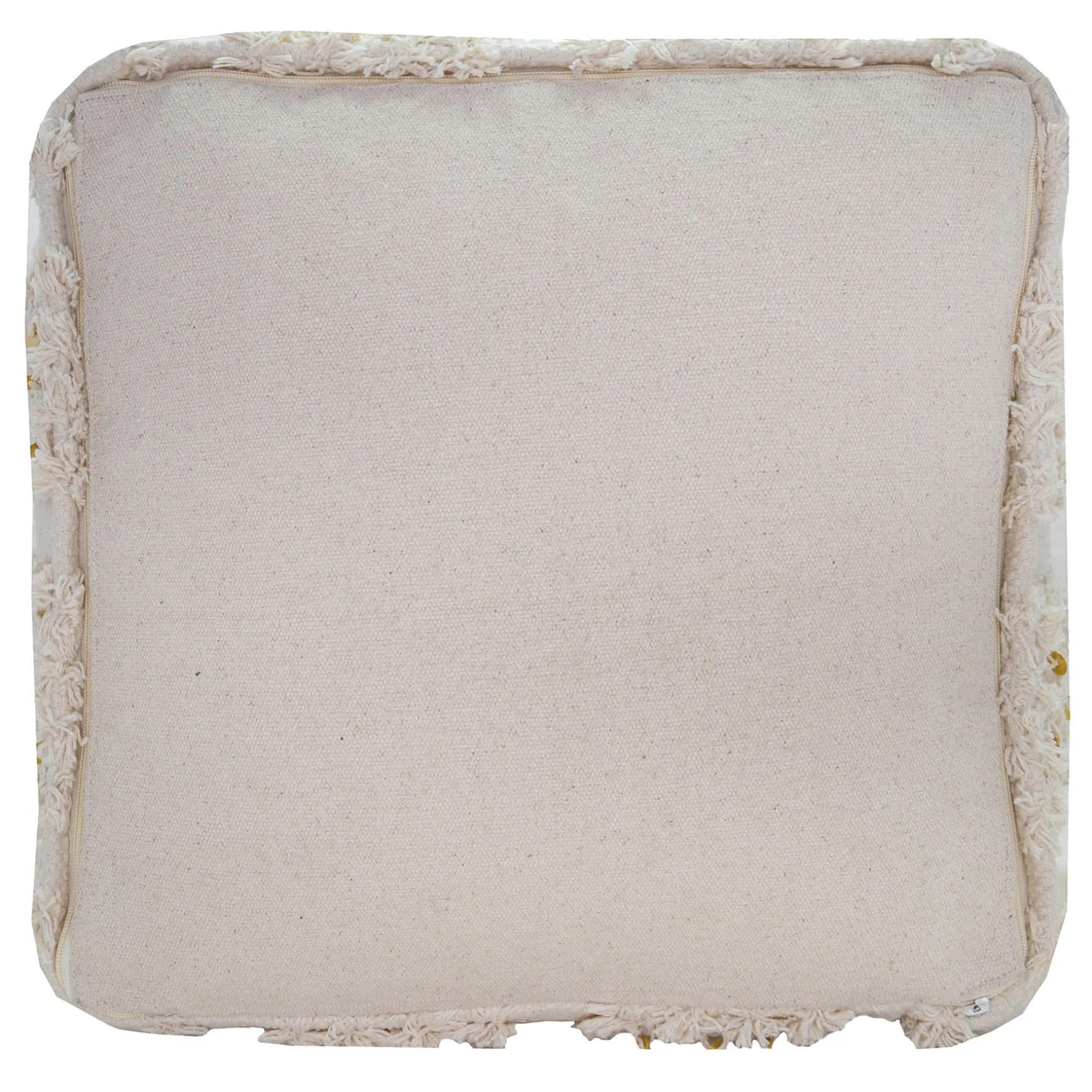 Amala Sequin Tufted Pouf Premium