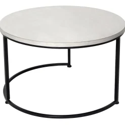 Copper Round Metal Side Table, Small Bargain Sale