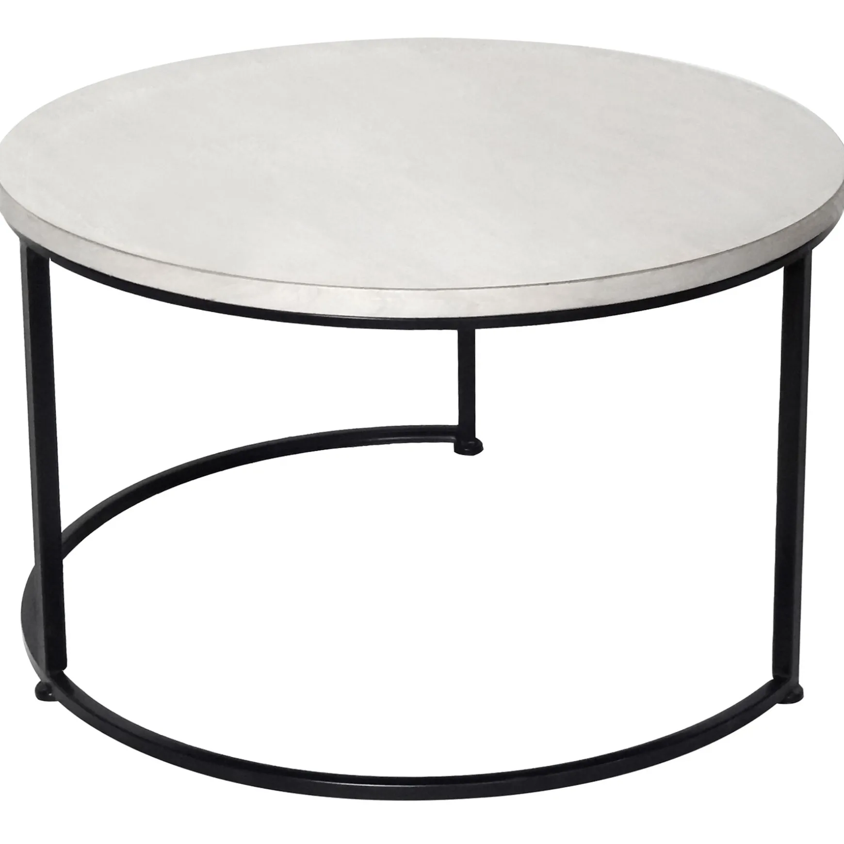 Copper Round Metal Side Table, Small Bargain Sale