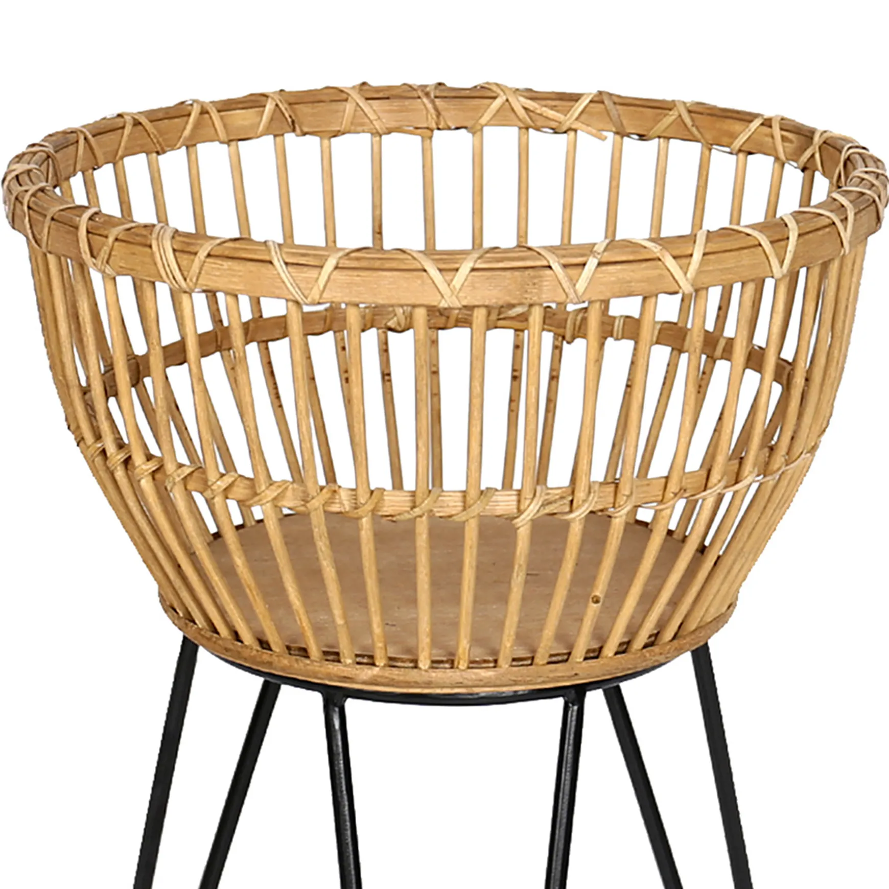 Found & Fable Bamboo Planter Stand, Medium Less Expensive