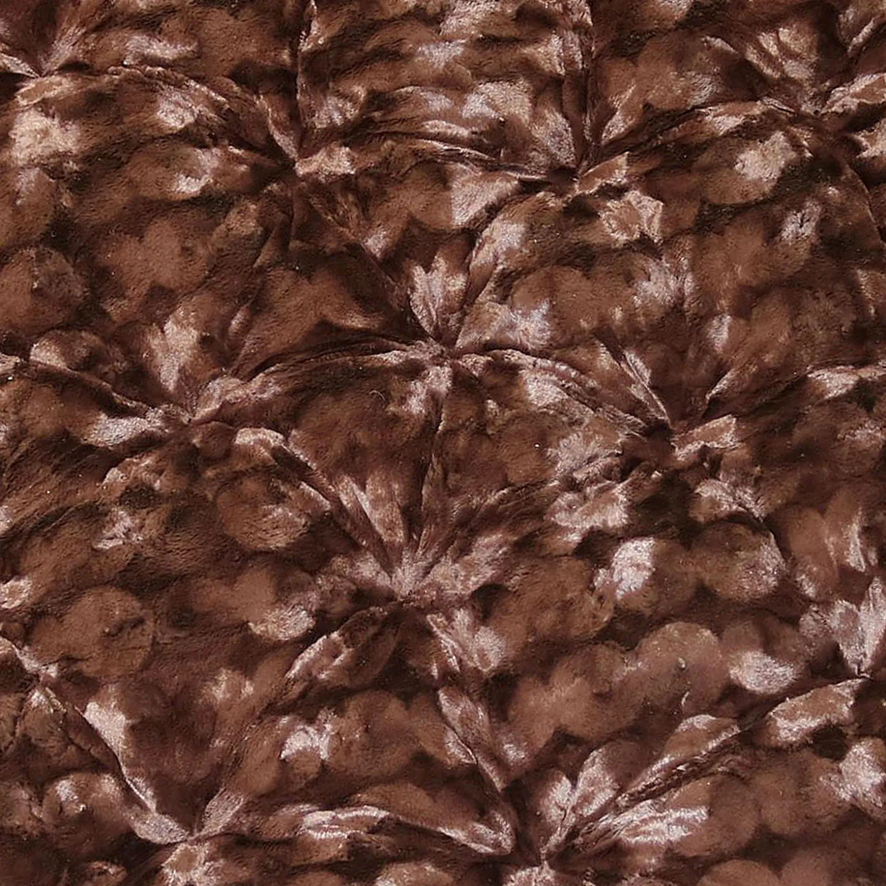 Fuzzy Papasan Cushion, Chocolate Outlet