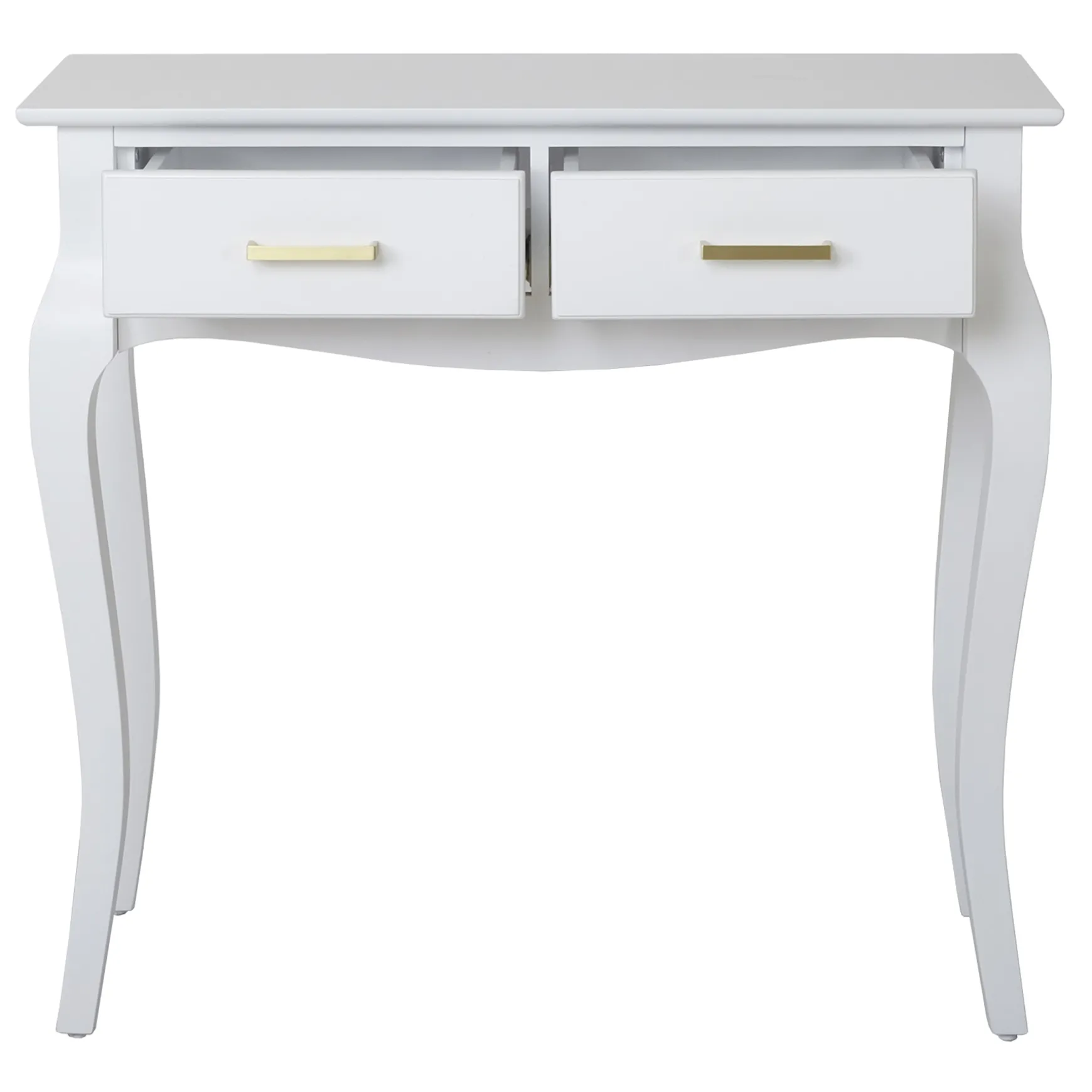 Grace Mitchell Scarlett 2-Drawer Console Table, White Clearance