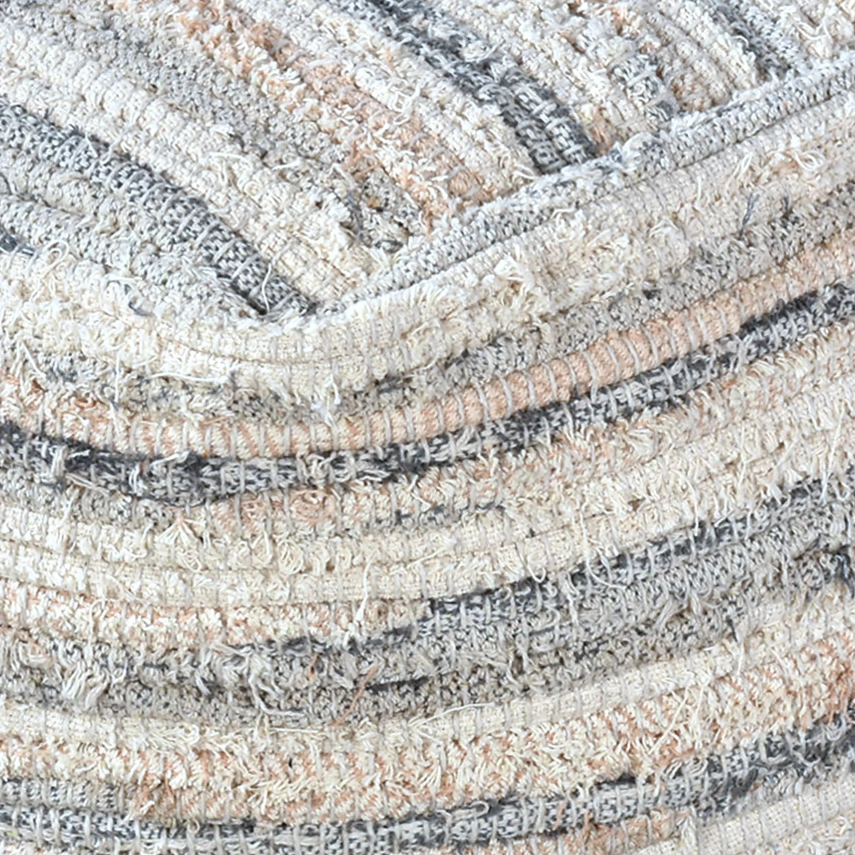 Honeybloom Grey & Cream Pouf Opening Sales
