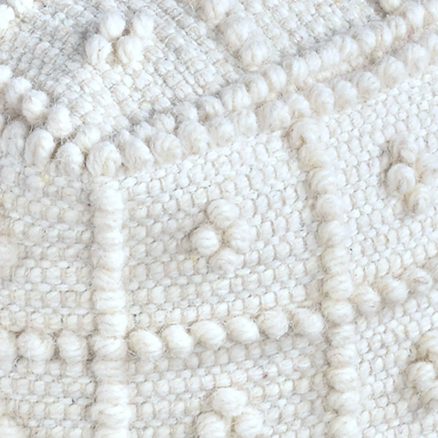 Honeybloom Knots Cream Pouf Exquisite Gifts
