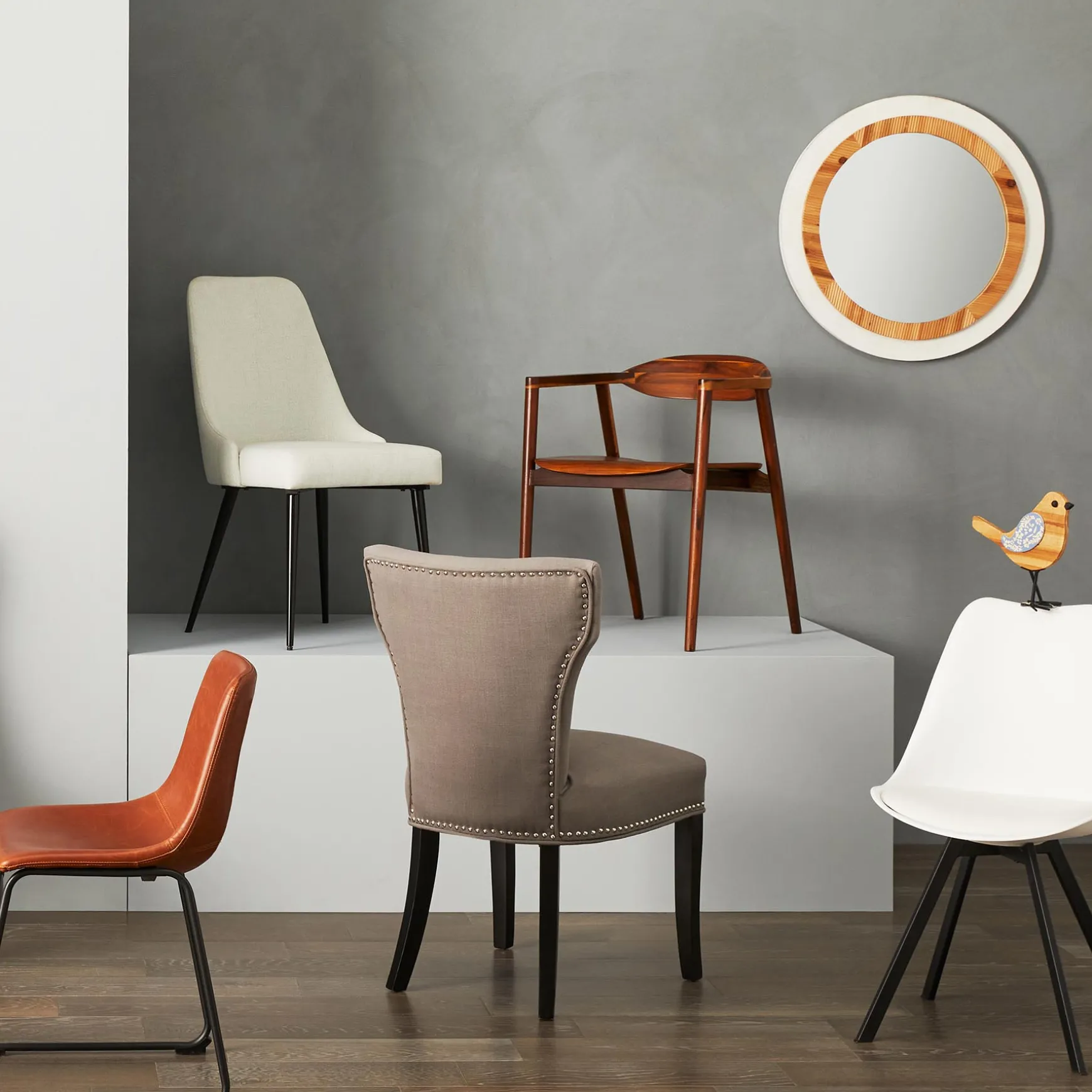 Mereen Ivory Upholstered Dining Chair Promotion