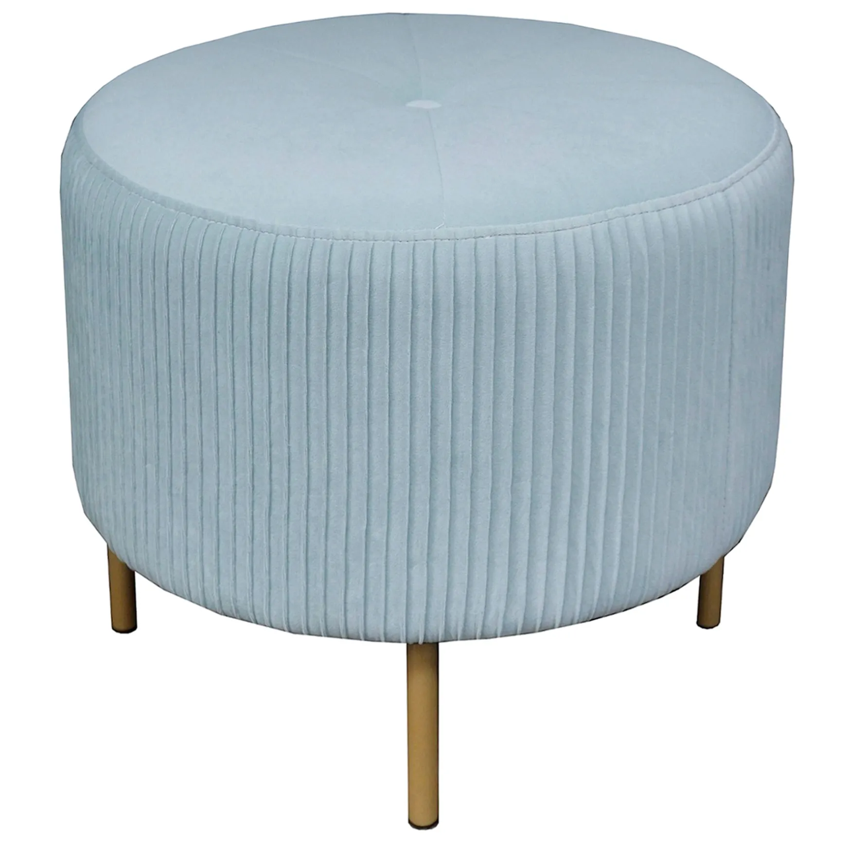 Piper Pleated Ottoman Premium