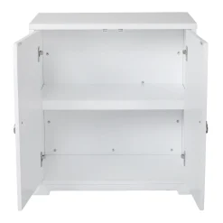 Providence Clara White 2-Door Cabinet Opening Sales