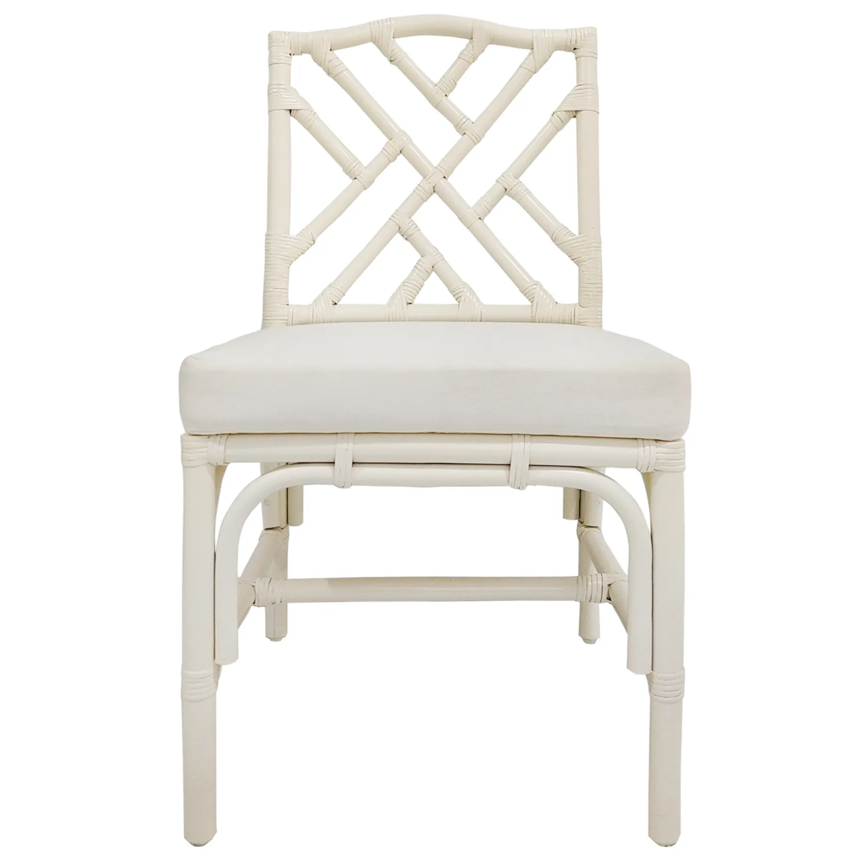 Set Of 2 Grace Mitchell Dana White Rattan Dining Chair Gift Selection