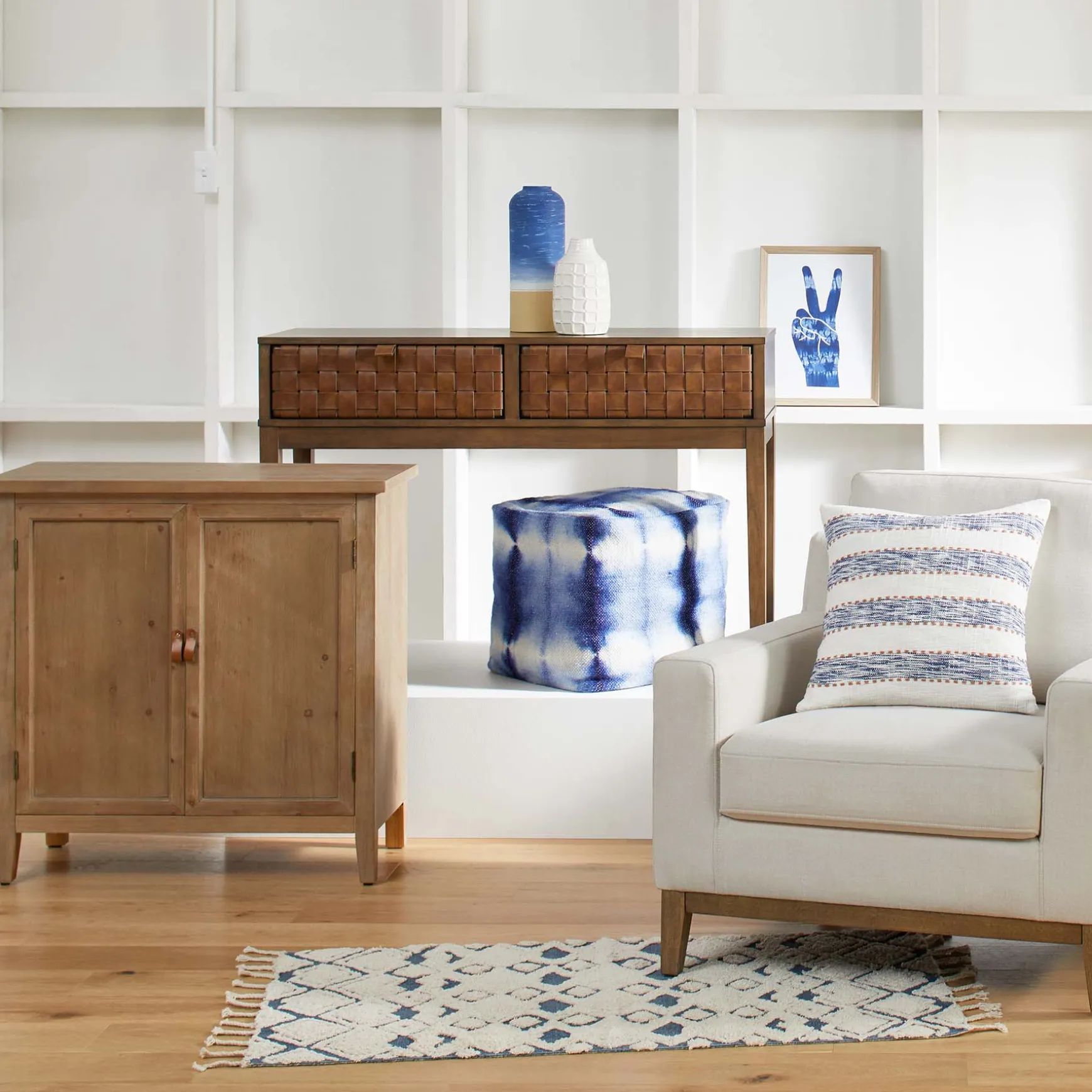 Ty Pennington Stowe 2-Door Cabinet, Kd Less Expensive
