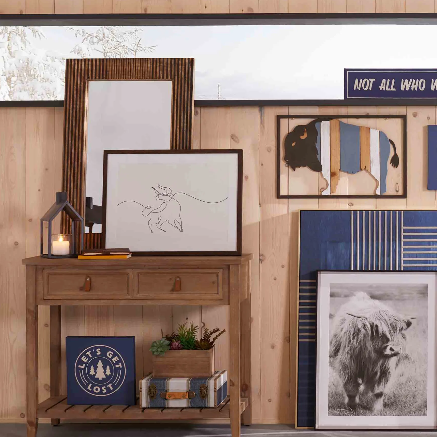 Ty Pennington Stowe 2-Drawer Console Table, Kd Fashion